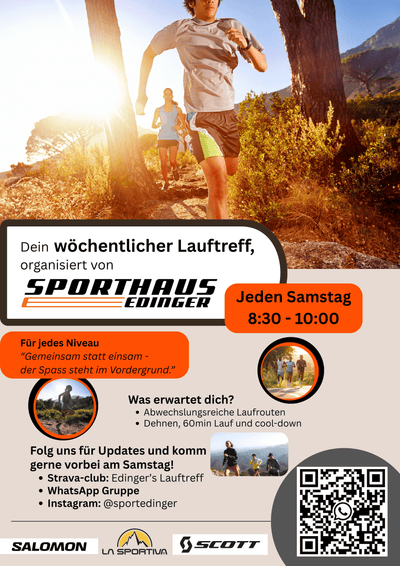 Edinger's Lauftreff - Sporthaus Edinger